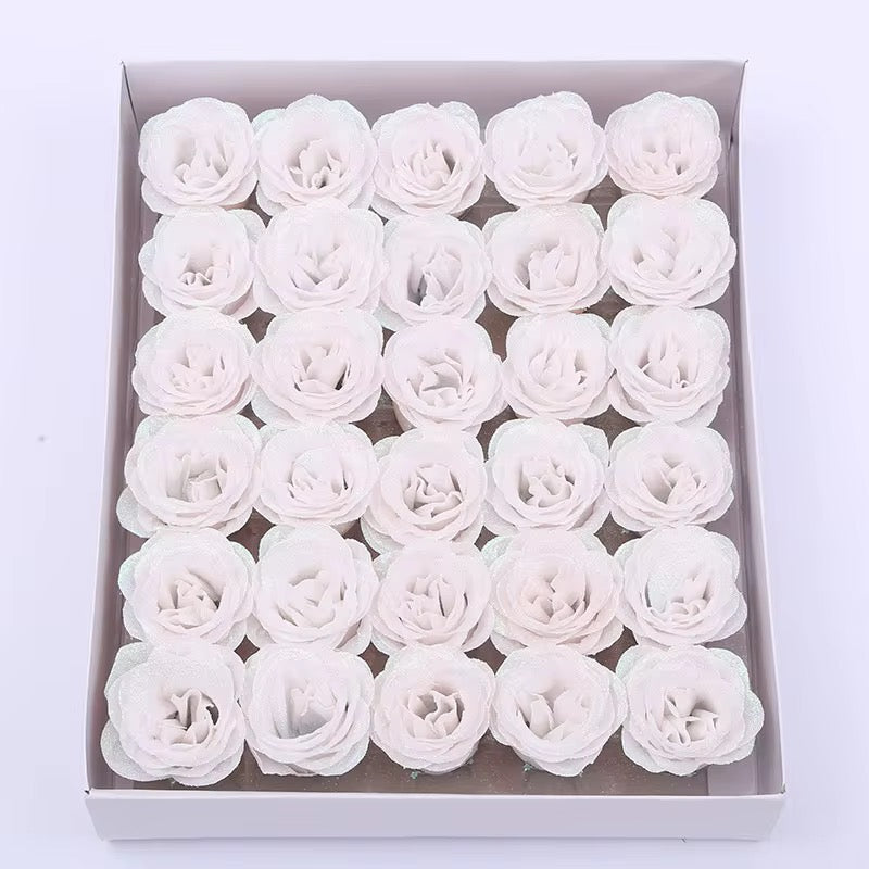 Trandafir de săpun cu sclipici 600buc