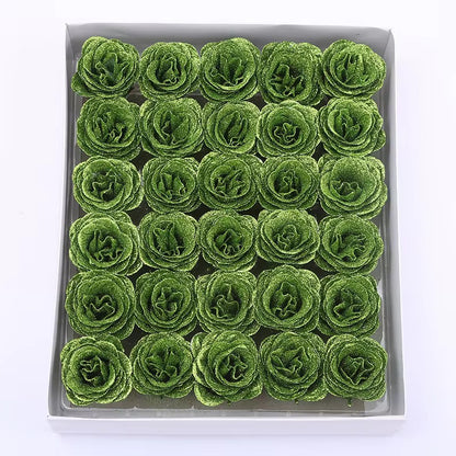 Trandafir de săpun cu sclipici 600buc