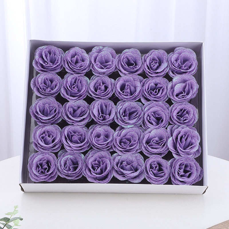 Trandafir de săpun cu sclipici 150pcs