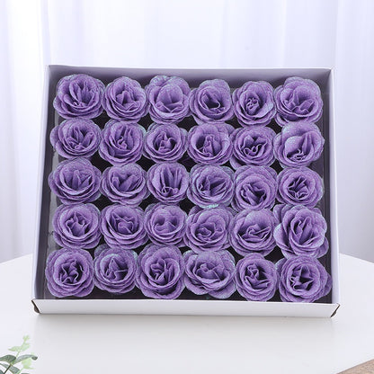 Trandafir de săpun cu sclipici 150pcs