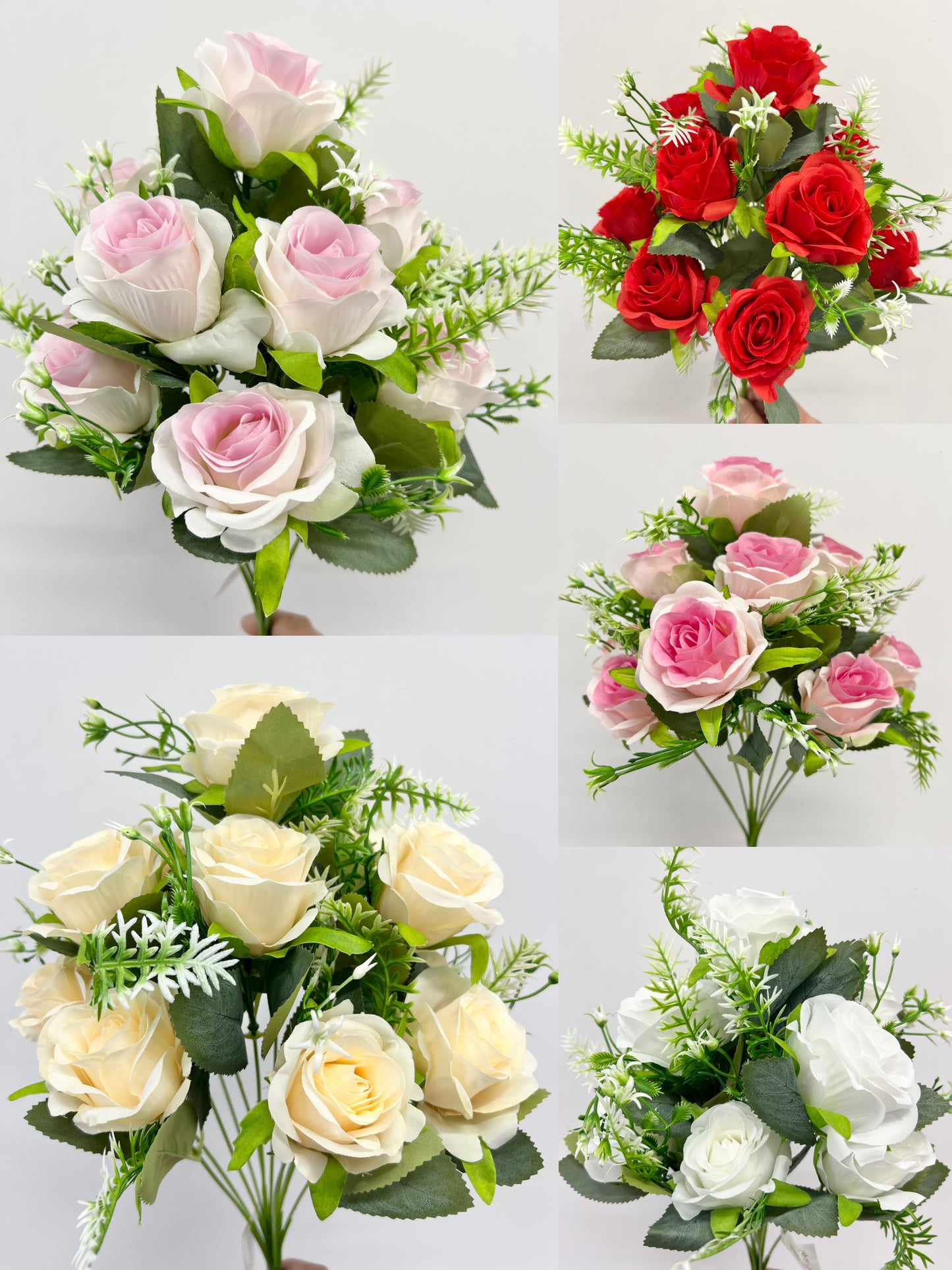 Flori Artificiale Buchet Mare 10Buc
