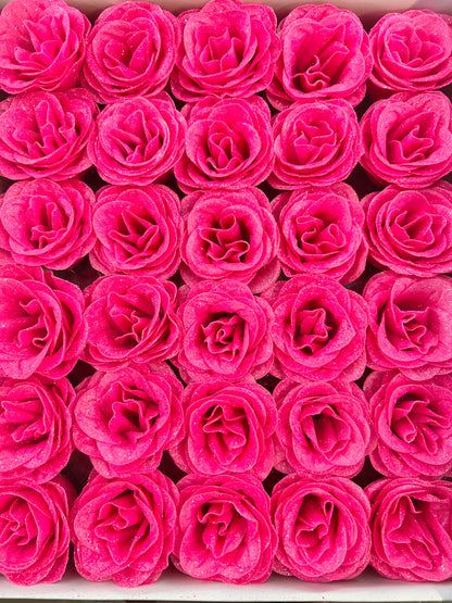 Trandafir de săpun cu sclipici 600buc