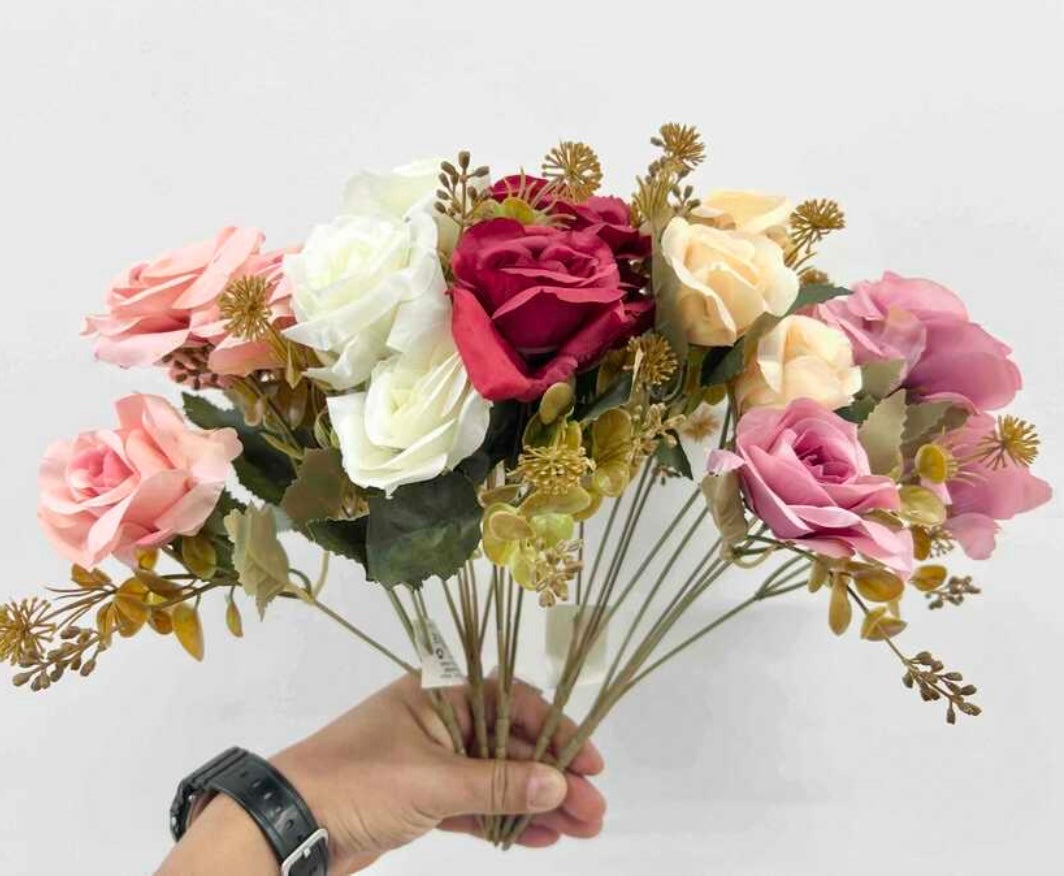 Flori Artificiale Buchet Mic 60Buc(4lei)