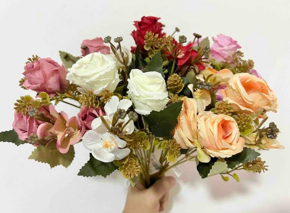 Flori Artificiale Buchet Mic 60Buc(4lei)